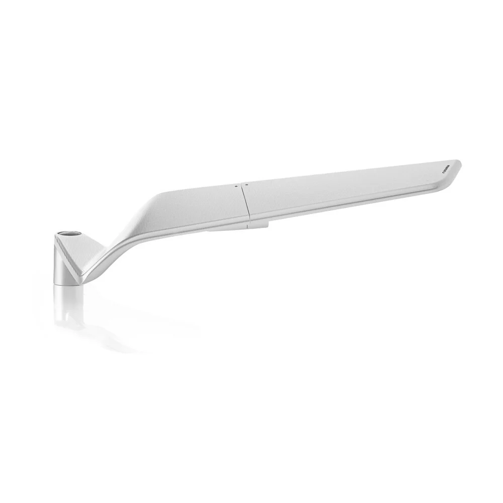Rizoma R-BSN010A Stealth Mirrors Silver for Naked Models (Pair) - Image 3