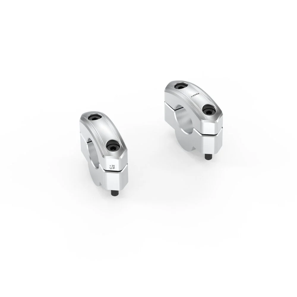 Rizoma R-ZBW111A Raised Risers Silver - Image 2