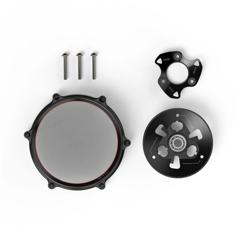 Rizoma R-ZDM181B Clutch Cover Black for Ducati V4 Models - Image 3
