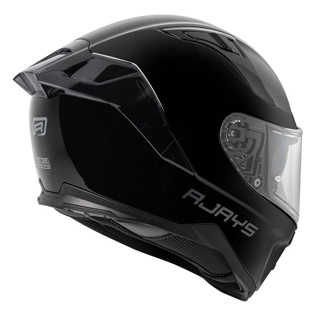 Rjays Dominator III Gloss Black Helmet - Image 2