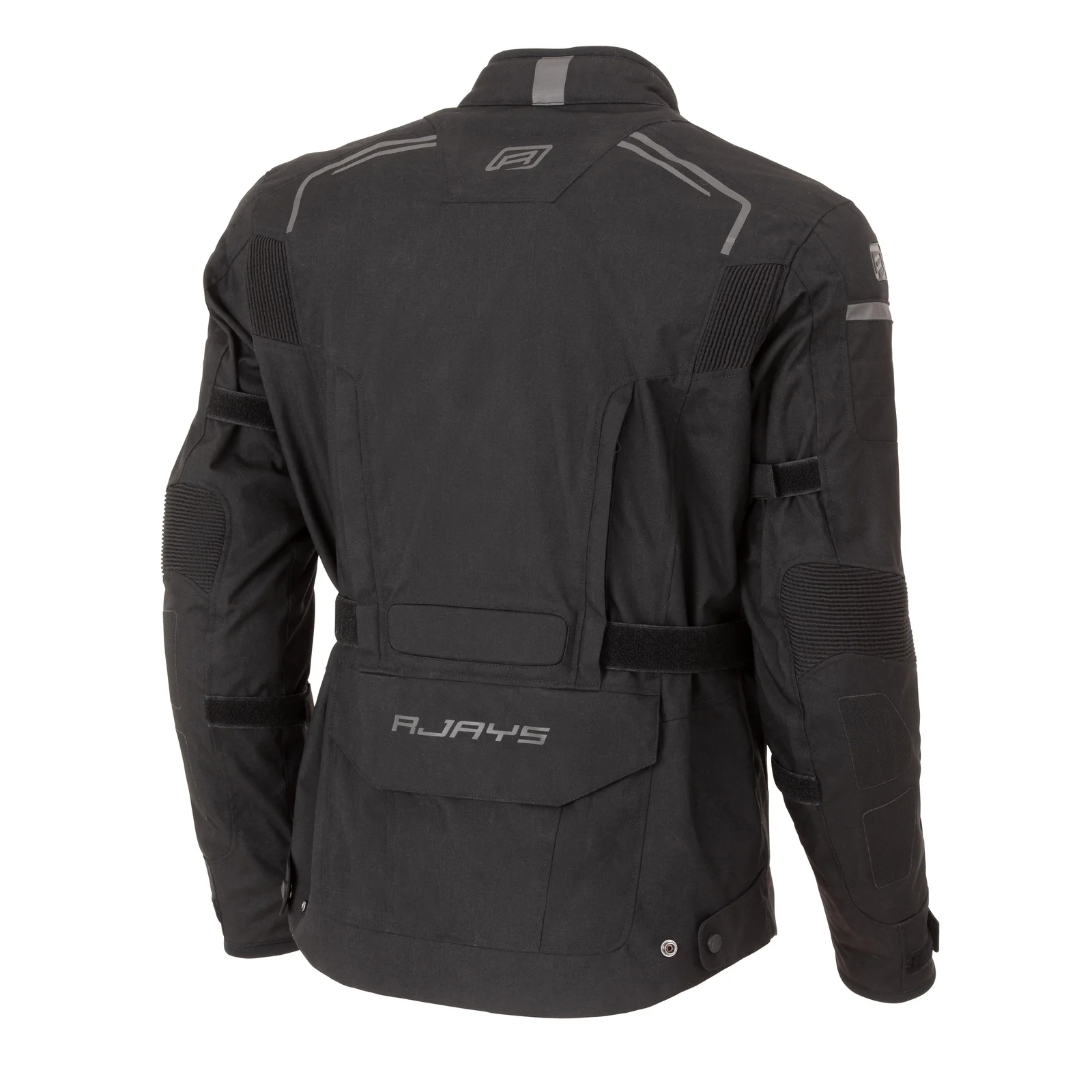 Rjays Tour Black/Black Textile Jacket [Size:XL] [INTERNAL]