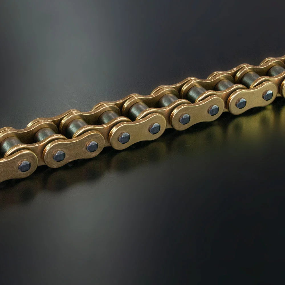 RK Takasago Chain 12-527-120GD EXW Series XW-Ring Chain GB520EXW 120 Link Gold - Image 2