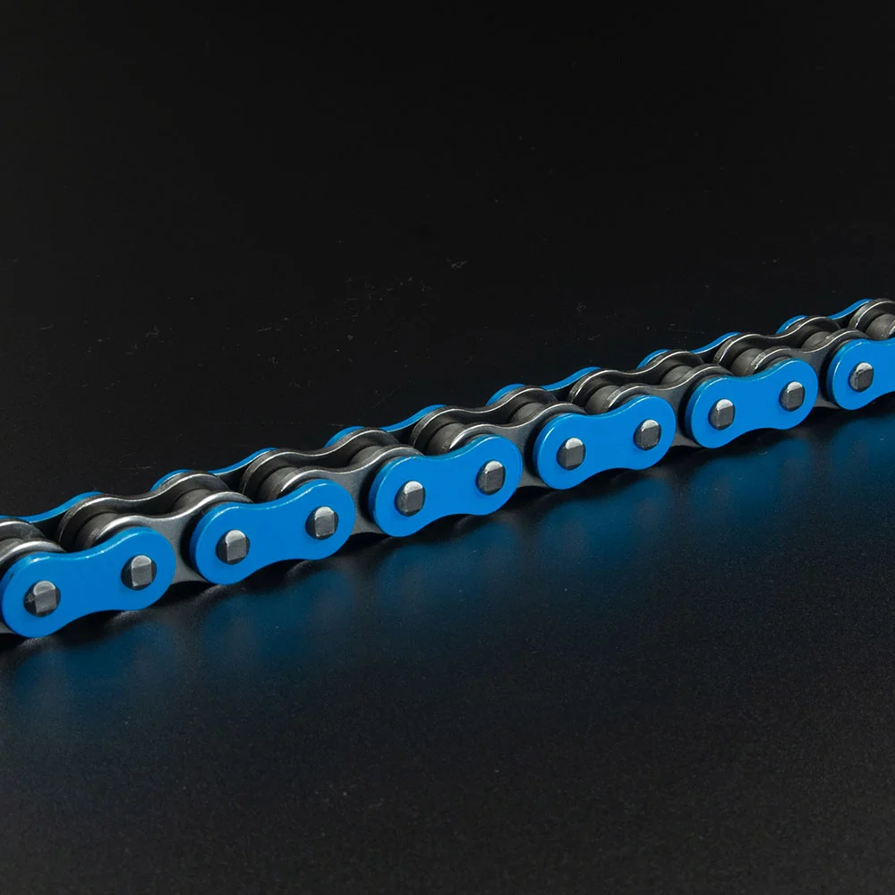 RK Takasago Chain 12-52M-120BE MXZ4 Series Chain 520MXZ4 120 Link Blue - Image 2