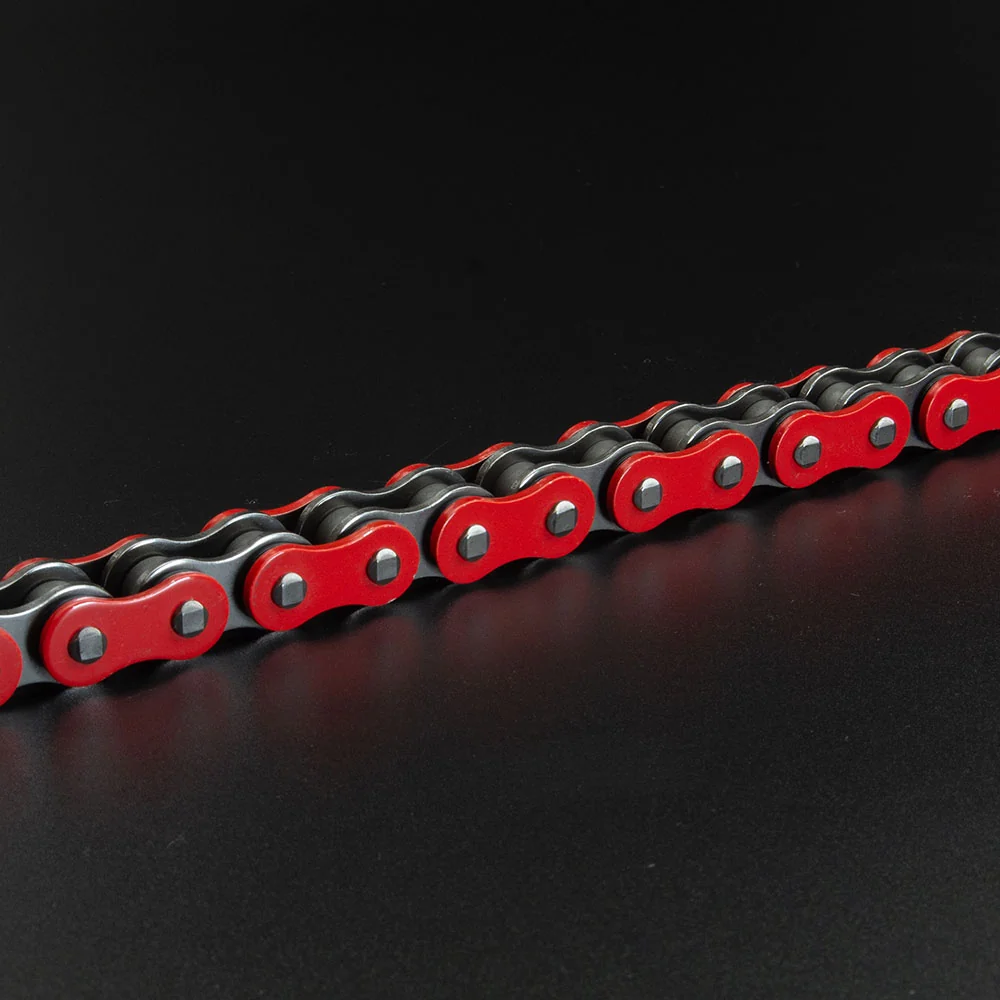 RK Takasago Chain 12-52M-120RD MXZ4 Series Chain 520MXZ4 120 Link Red - Image 2