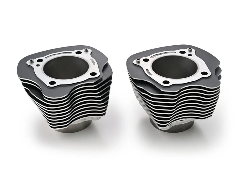 RSS DAY-81675-M5112 128ci Big Bore Kit w/Highlighted Fins Black (Includes CP Carrillo 12.0:1 Compression Piston Kit) for Harley-Davidson Milwaukee-Eight 17-Up w/114ci or 117ci Engine - Image 3