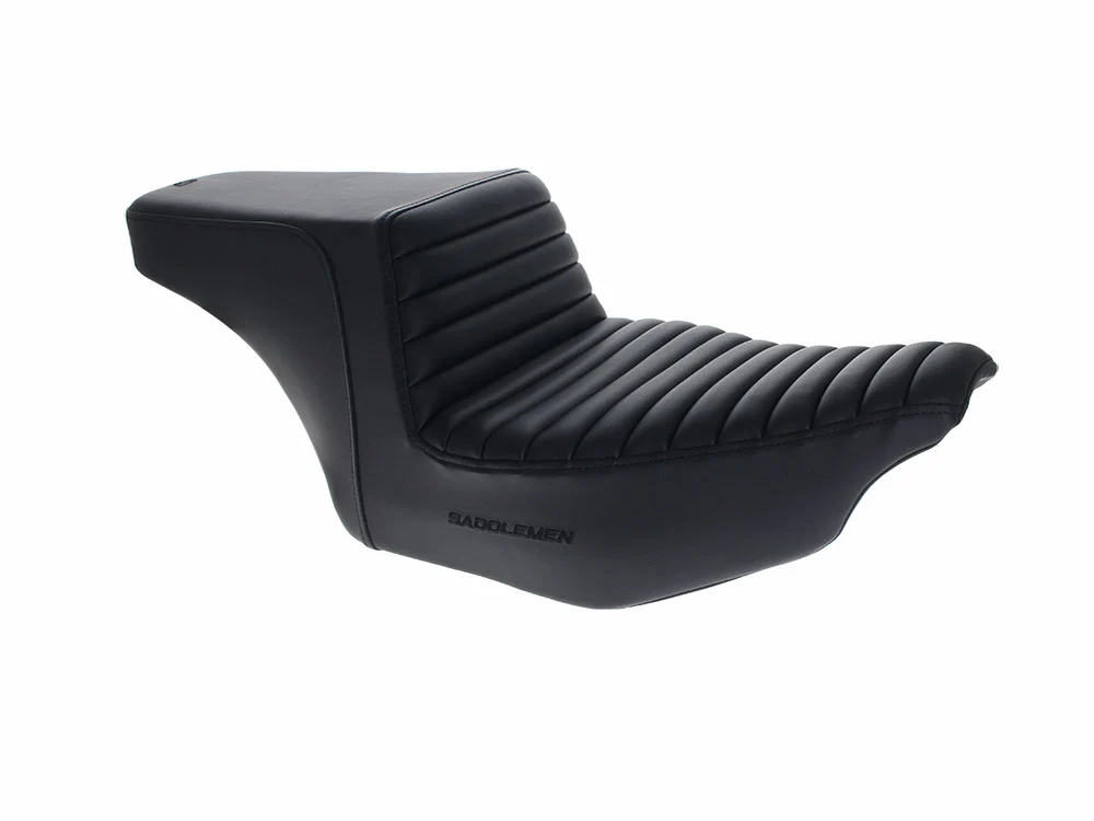 Saddlemen SAD-823-07-171 Step-Up Tuck & Roll Dual Seat for Harley-Davidson CVO Touring 23-Up/Street Glide/Road Glide 24-Up/Touring 25-Up