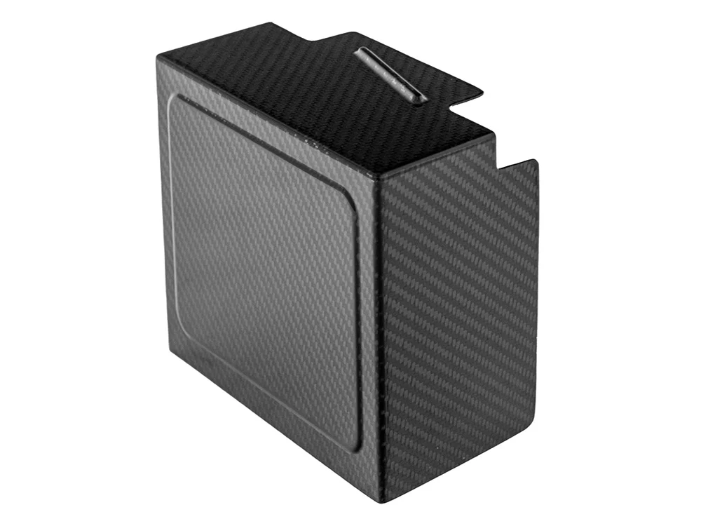 Saddlemen SAD-CF-899-04-002M Carbon Battery Side Cover Matte Finish for Harley-Davidson Dyna 97-05 - Image 2