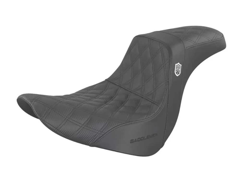 Saddlemen SAD-SC81829D0 San Diego Customs Pro Series Performance Gripper Dual Seat for Harley-Davidson Sport Glide/Low Rider 18-Up/Low Rider S 20-Up/Low Rider ST 22-Up