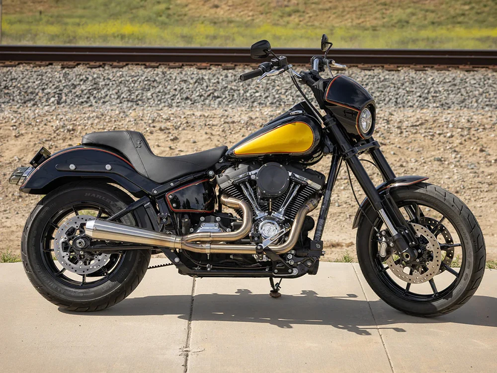Saddlemen SAD-TS81829 Thrashin' Pro Series Smooth Dual Seat for Harley-Davidson Sport Glide/Low Rider 18-Up/Low Rider S 20-Up/Low Rider ST 22-Up - Image 3