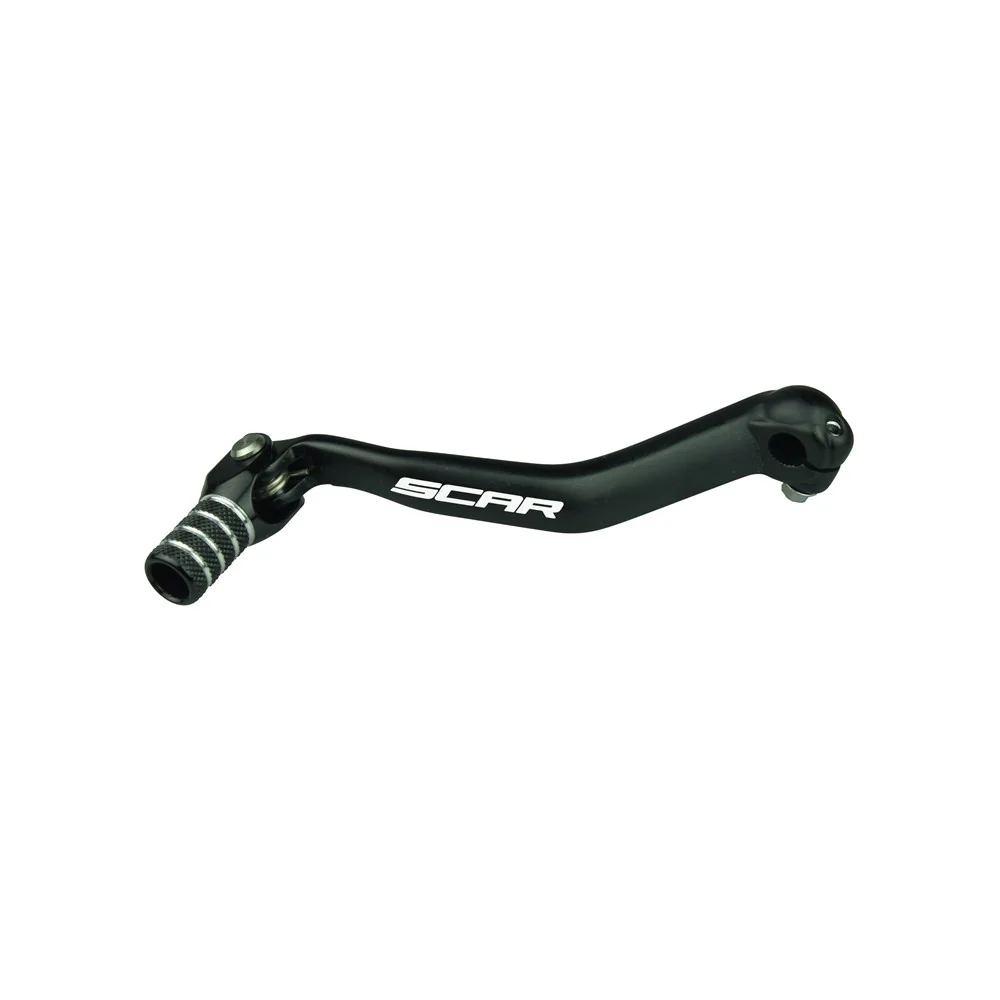 Scar GSL403BK Gear Shift Lever Black for Yamaha YZ125/YZ250 05-25/YZ125X 17-25/YZ250X 16-25/Fantic XX125/XE125 21-24/XX250 22-24