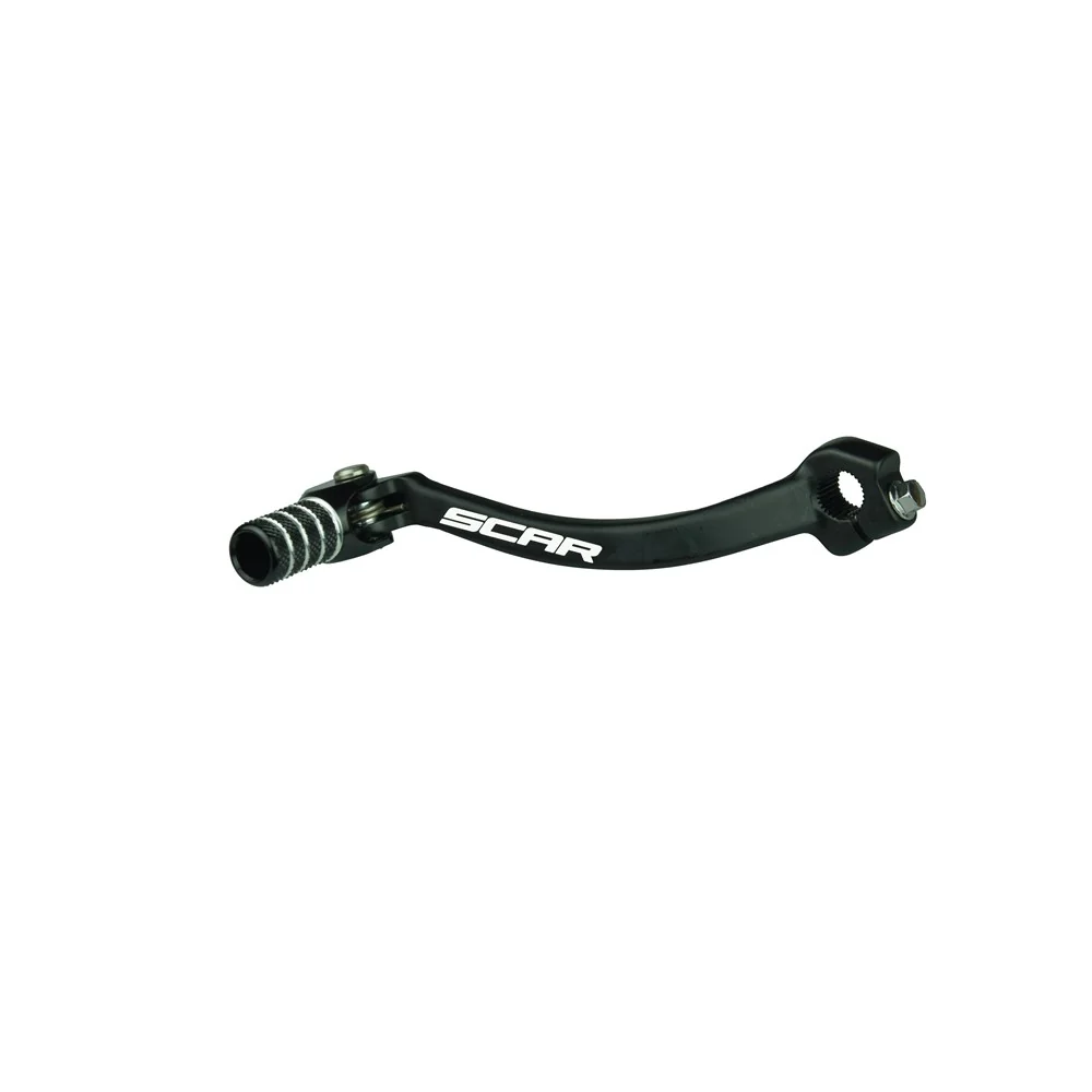 Scar GSL413BK Gear Shift Lever Black for Yamaha YZ250F/YZ450FX/WR450F 19-25/YZ450F 18-25/YZ250FX/WR250F 20-25/Fantic XXF250/XXF450/XEF250/XEF450 22-24