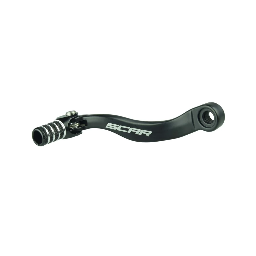 Scar GSL509BK Gear Shift Lever Black for KTM 150SX 2016/450SXF 16-22/450EXCF/500EXCF 17-23/Husqvarna TC125 2016/FC450 16-22/FE450 17-24/FE501 17-23/FS450 16-23/Gas Gas MC450F 21-25