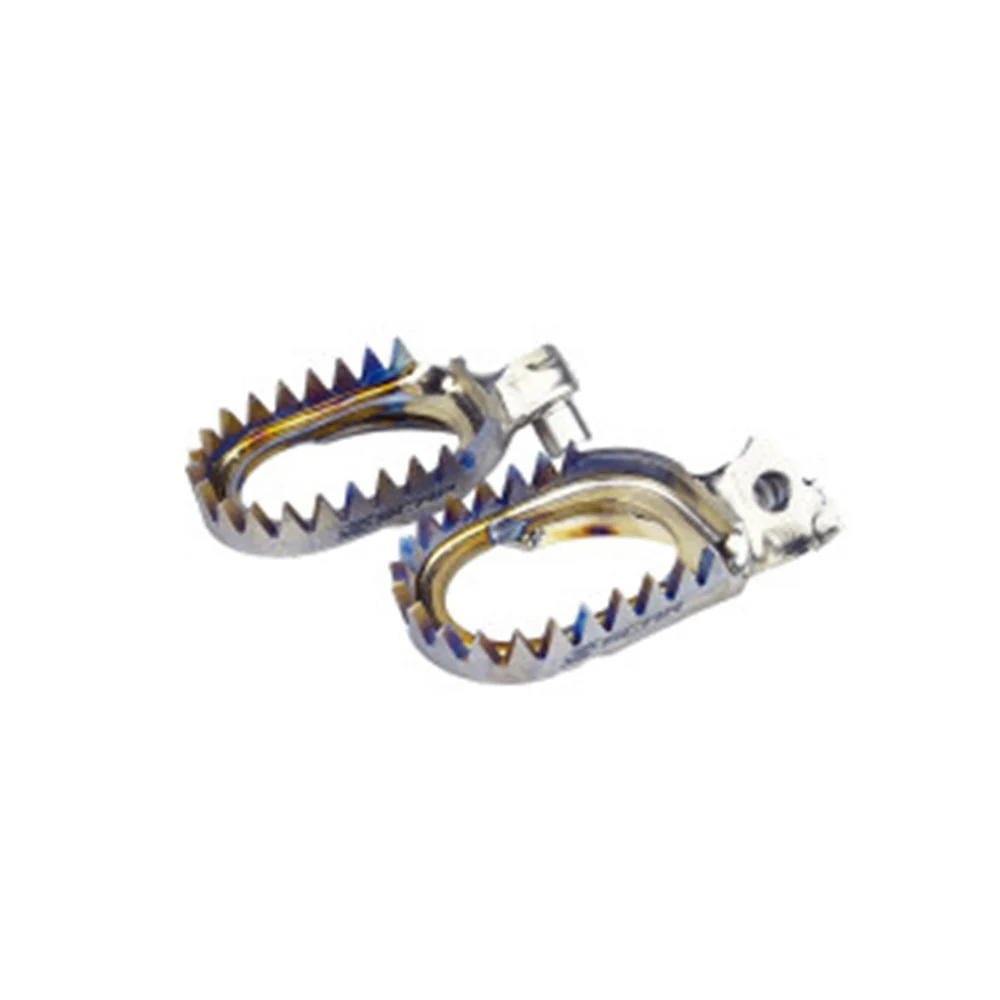 Scar S7516AM Titanium Anti-Mud Footpegs for Beta RR125/RR200/RR250/RR300/RR350/RR390/RR430/RR480 20-25