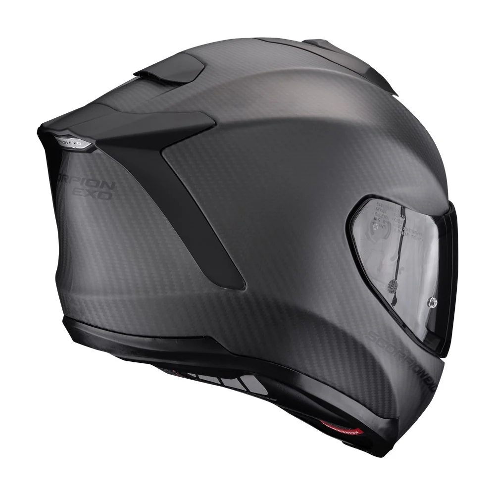Scorpion EXO-1500 Carbon Air Solid Matte Black Helmet - Image 3