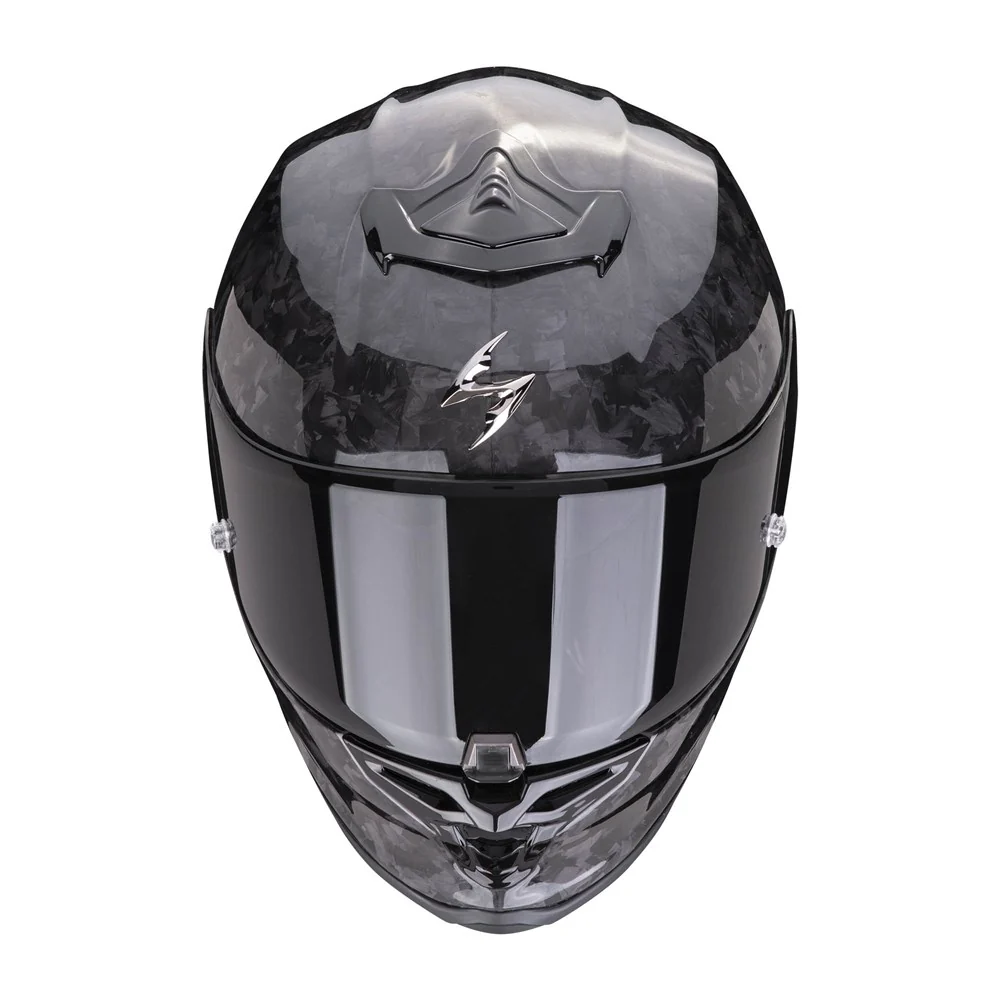 Scorpion EXO-R1 Evo Onyx Carbon Air Solid Black Helmet - Image 3