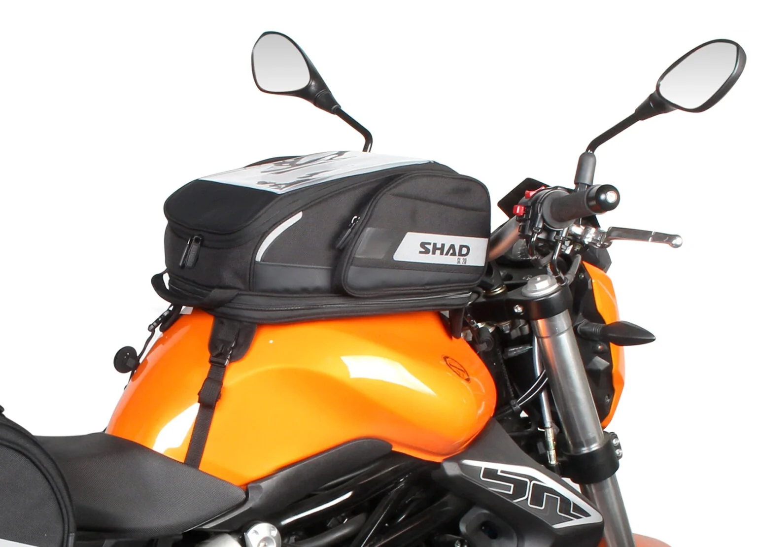 Shad SL20F 16-20L Expandable Tank Bag w/Straps Fastener - Image 5