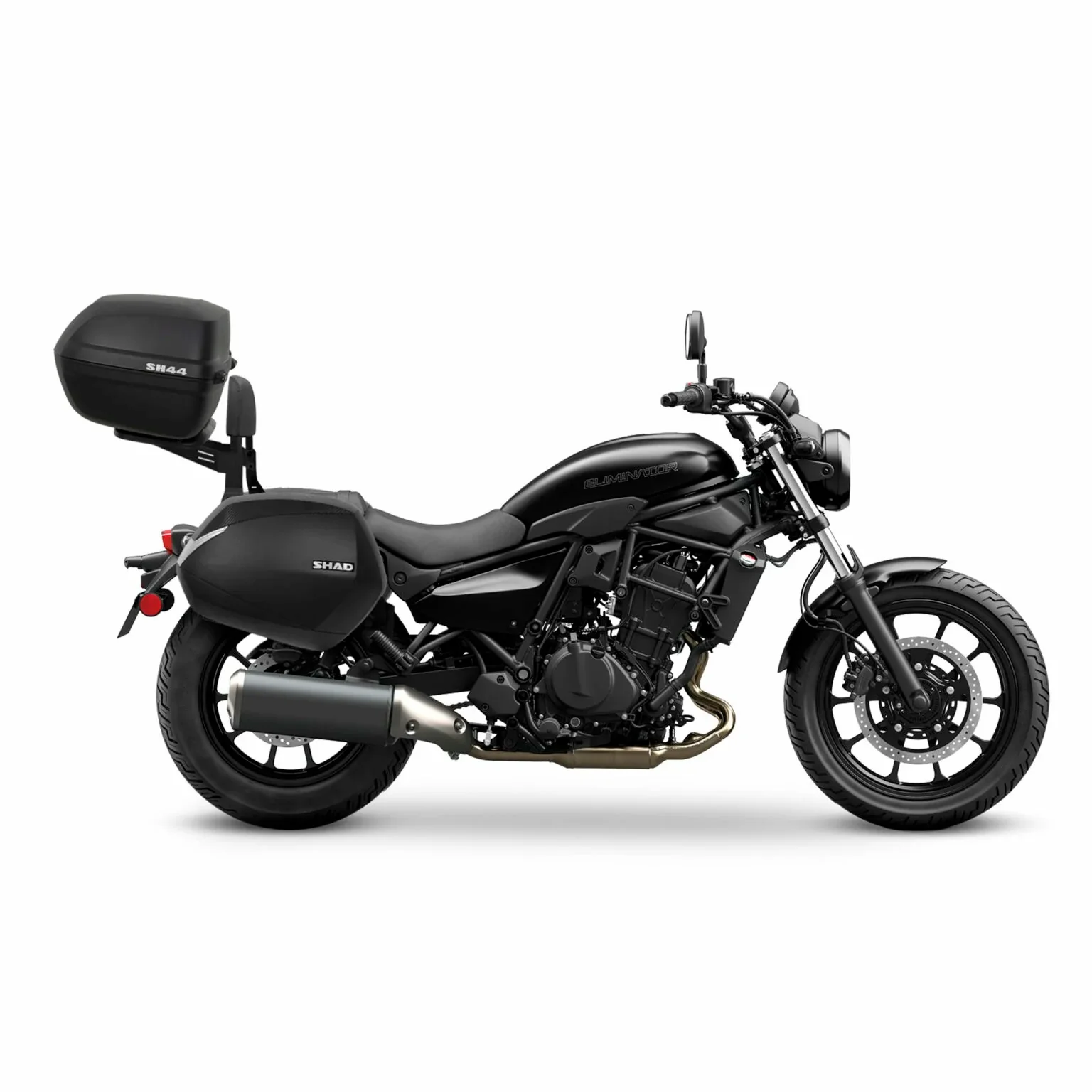 Shad Sissy Bar Kit Black w/Backrest for Kawasaki Eliminator 24-Up - Image 5