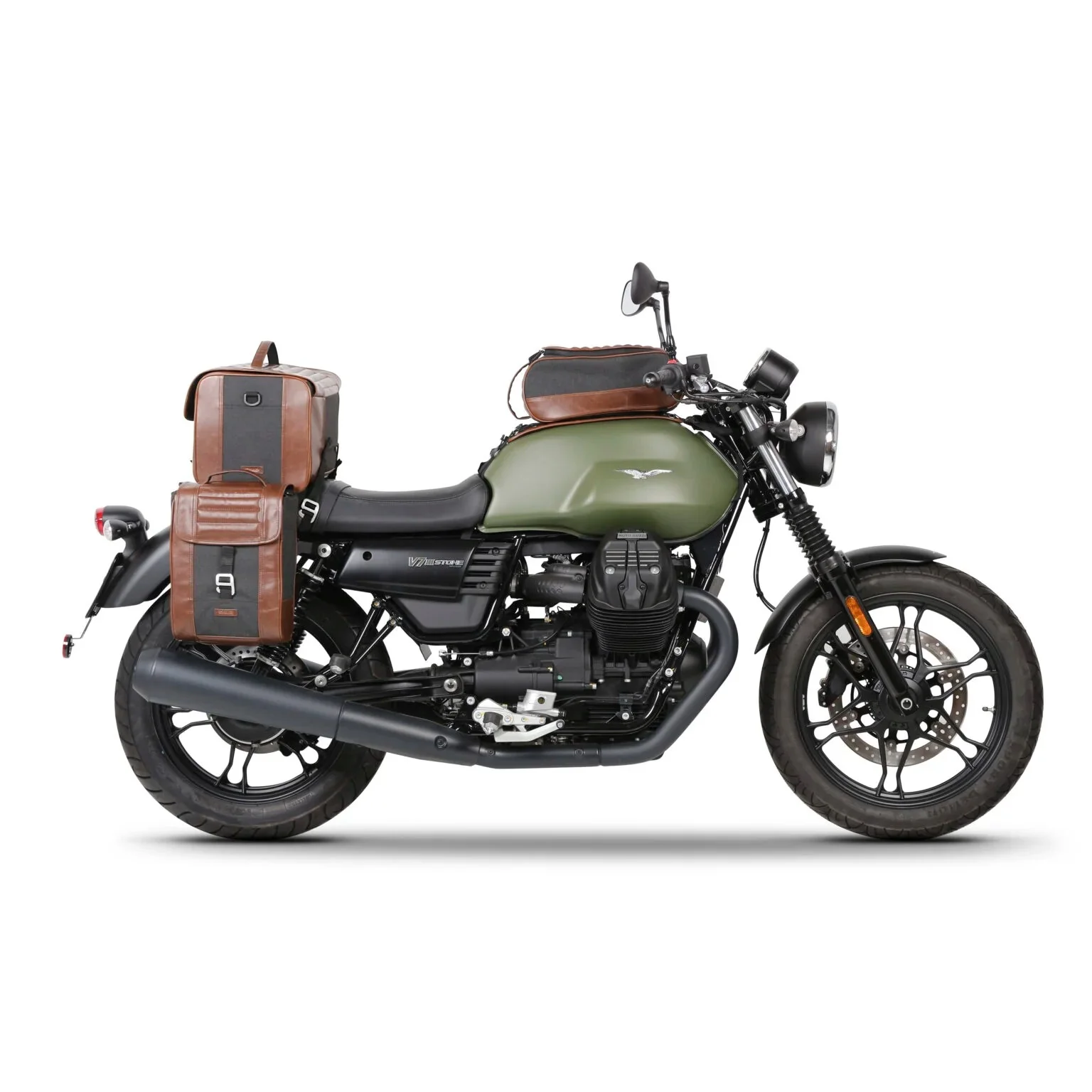 Shad SR Series Retro Side Bag Fitting Kit for Moto Guzzi V7 821 17-Up - Image 3