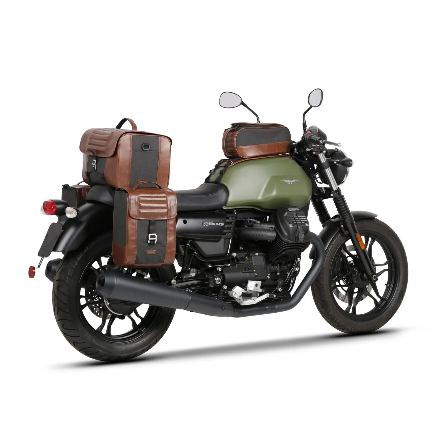 Shad SR Series Retro Side Bag Fitting Kit for Moto Guzzi V7 821 17-Up - Image 4
