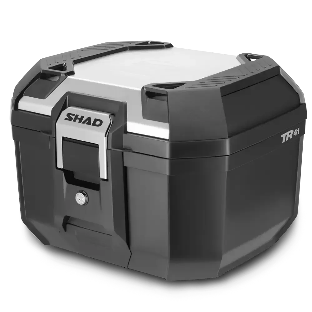 Shad TR41 Black/Aluminium 41L Top Case