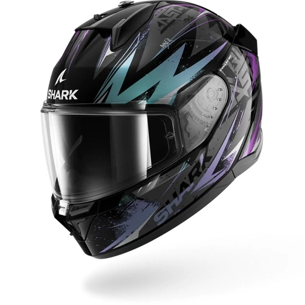 Shark D-Skwal 3 Blast-R Black/Green Helmet