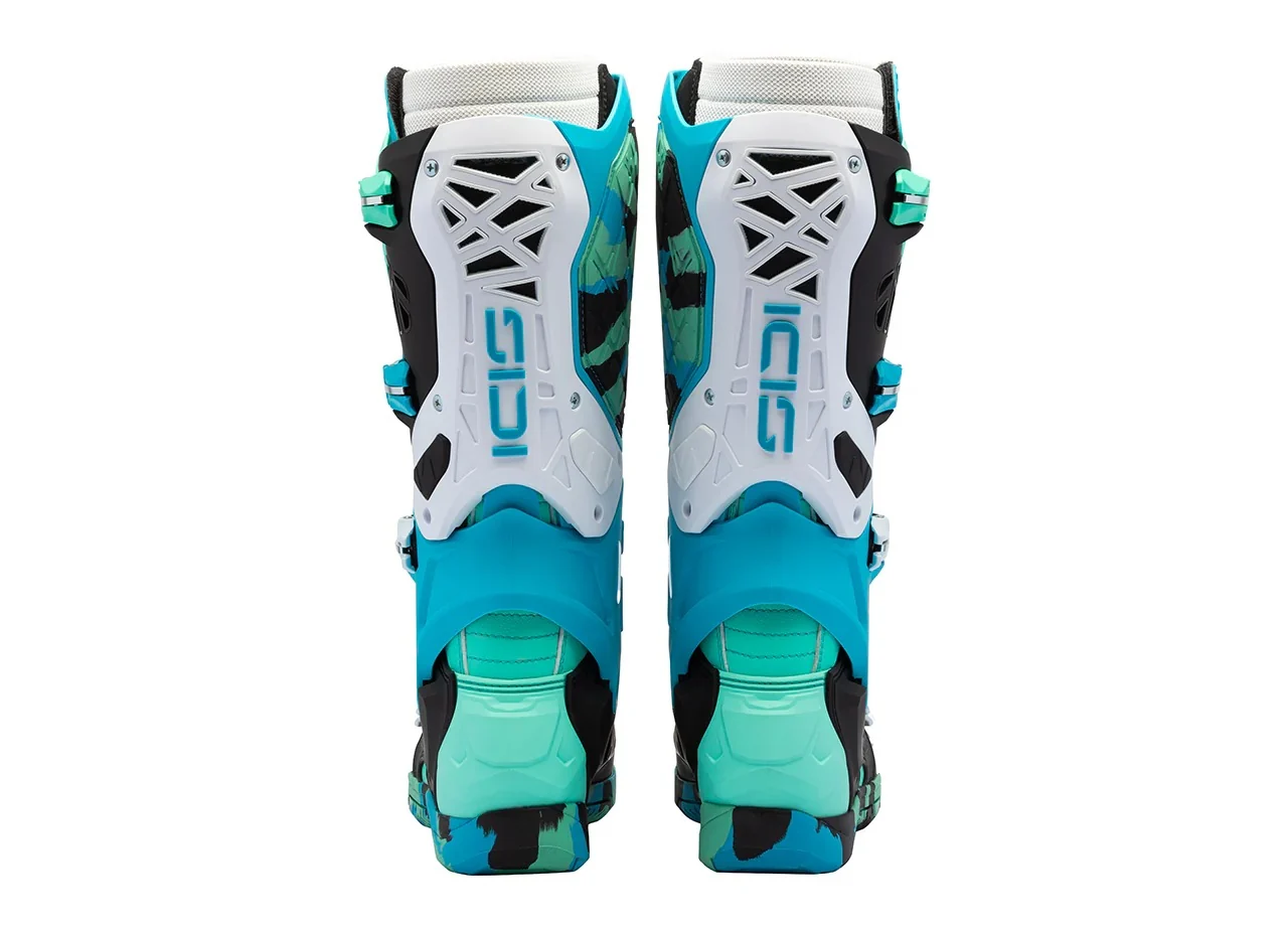 Sidi Crossair X Messy/Cyan Boots - Image 4