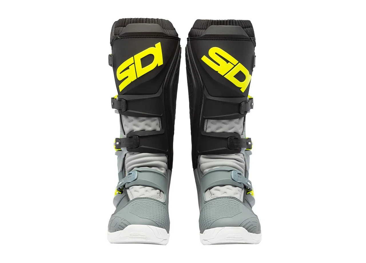 Sidi X Power SC Grey/Fluro Yellow Boots - Image 3