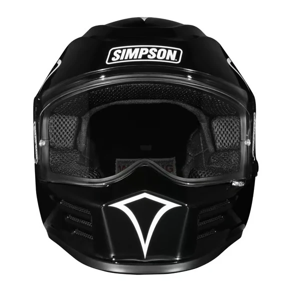 Simpson Speed 12 O'Clock Black Helmet - Image 2