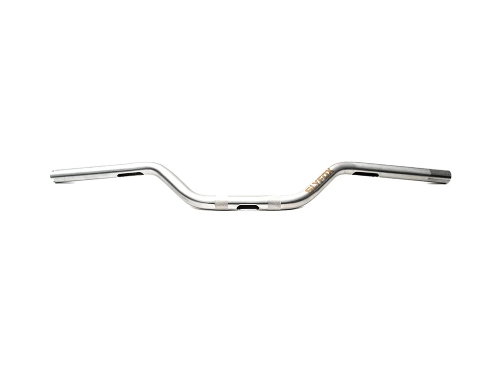 Slyfox Performance SF-0601-6647 Mid Bend Handlebars Stainless Steel for Harley-Davidson CVO Touring 23-Up/Street Glide/Road Glide 24-Up/Touring/Softail 25-Up
