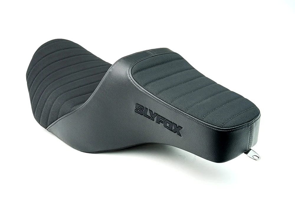 Slyfox Performance SF-0801-2056 Highnoon Tuck N Roll Dual Seat for Harley-Davidson CVO Touring 23-Up/Street Glide/Road Glide 24-Up/Touring 25-Up - Image 3