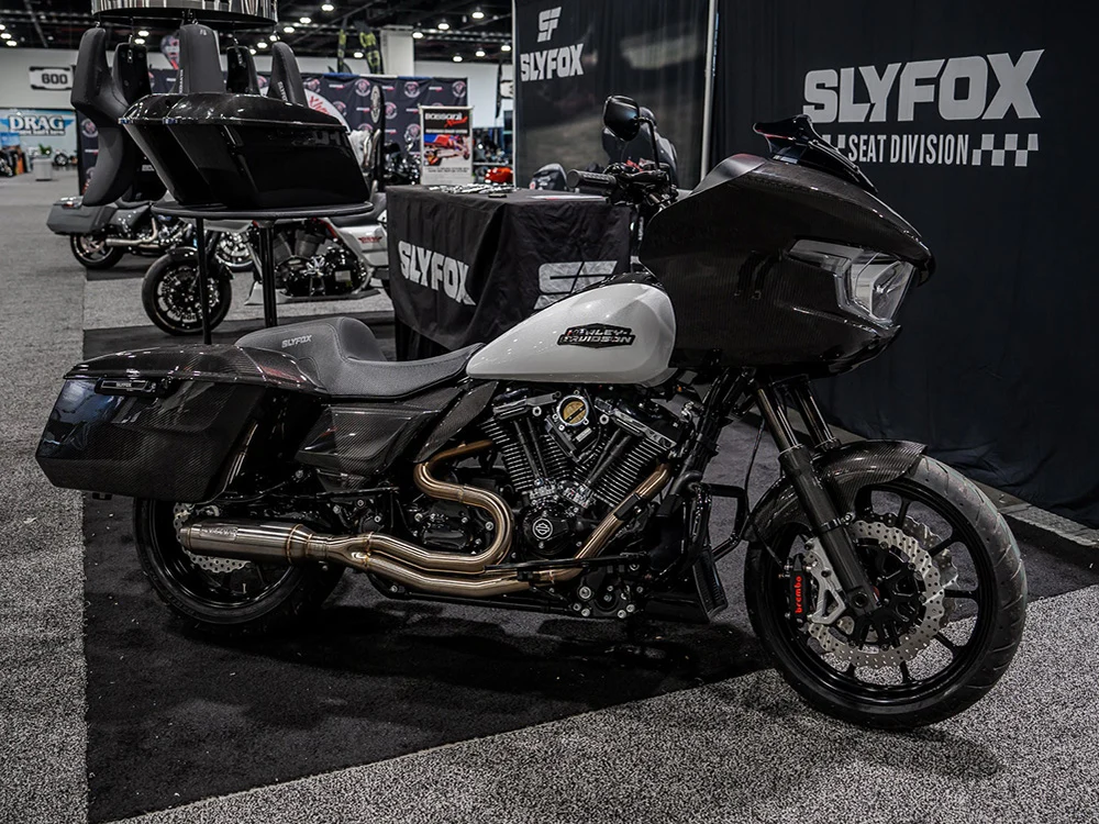 Slyfox Performance SF-0928-0123 Carbon Fiber Pushrod Cover Kit for Harley-Davidson Milwaukee-Eight 17-Up - Image 3