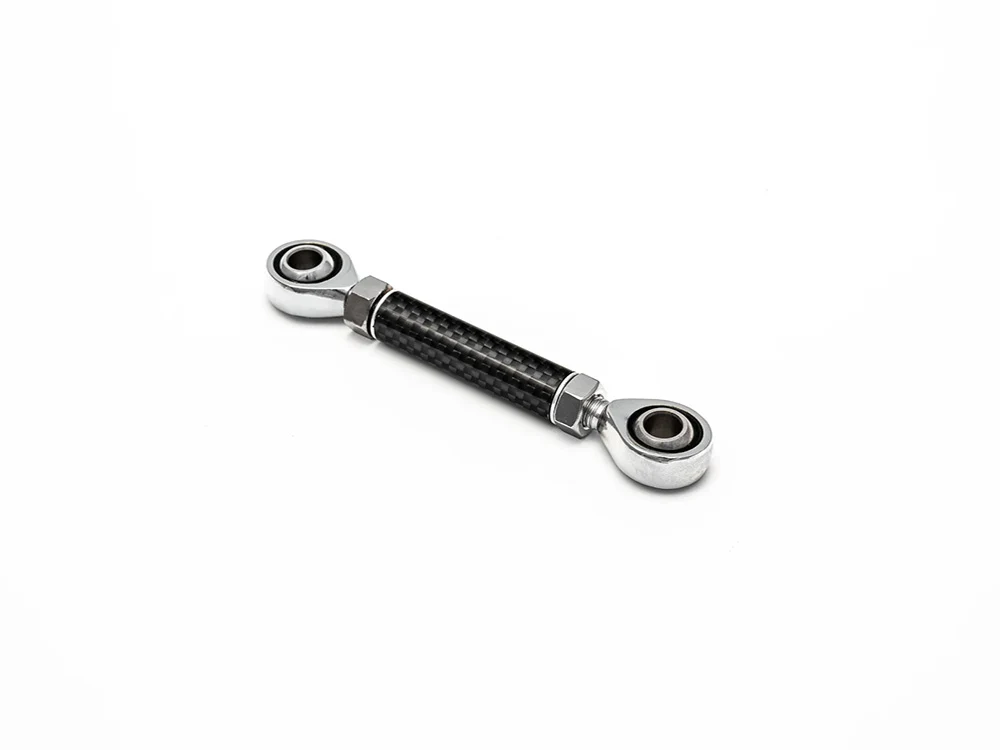 Slyfox Performance SF-1610-0741 Carbon Adjustable Brake Linkage for Harley-Davidson Softail 18-Up w/Mid Controls