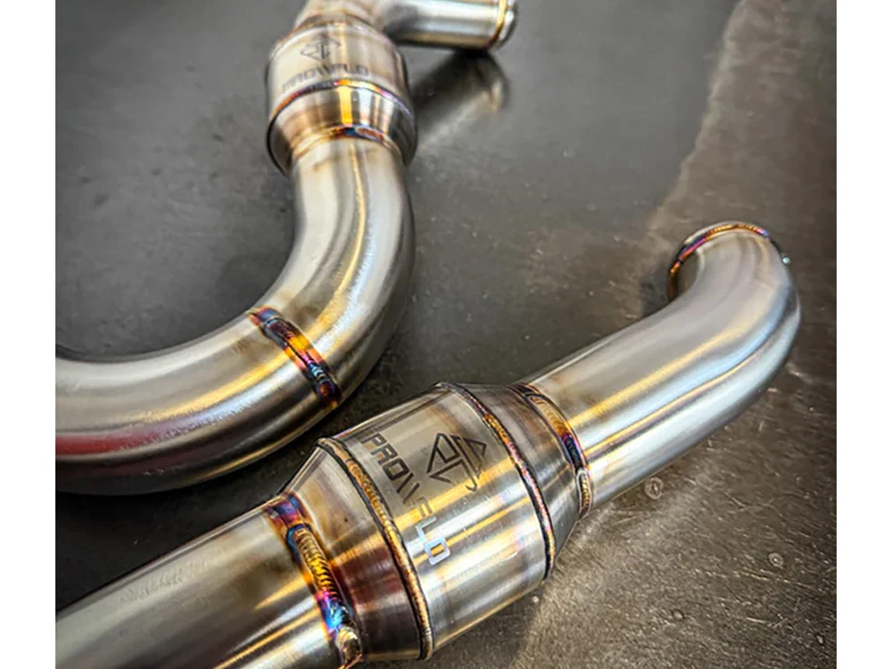SP Concepts SPC-1-003-PF 4.5" Big Bore 2-1 Exhaust w/ProFlo Headers Stainless Steel for Harley-Davidson Softail 18-Up w/Non-240 Rear Tyre Models - Image 3