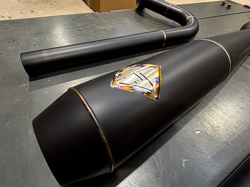 SP Concepts SPC-2-004-B-ONYX Turnpike 2-1 Full Length Exhaust Black Onyx for Harley-Davidson Touring 17-Up - Image 3