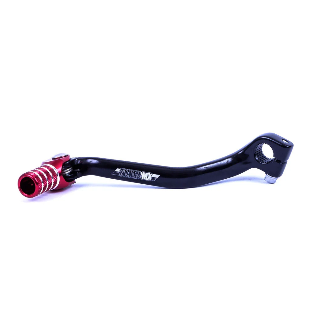 States MX 70-FGL-C31R Alloy Gear Lever Red for Honda CR250R 84-03 - Image 2