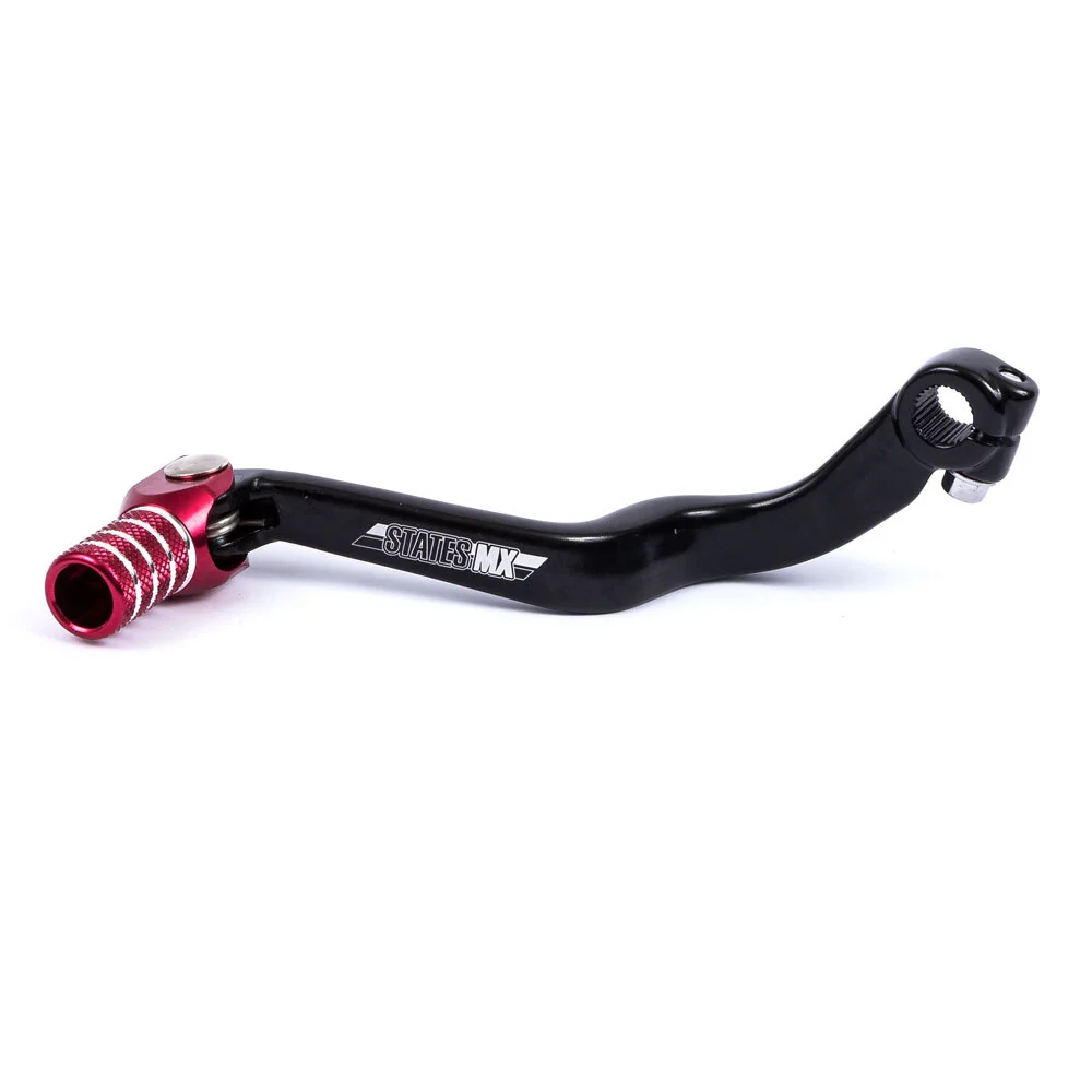 States MX 70-FGL-C55R Alloy Gear Lever Red for Husqvarna TC250 09-13/TE250 09-13/TE310 09-12/TC450 04-10/TE450 2009/TC510/TE510 04-10 - Image 2