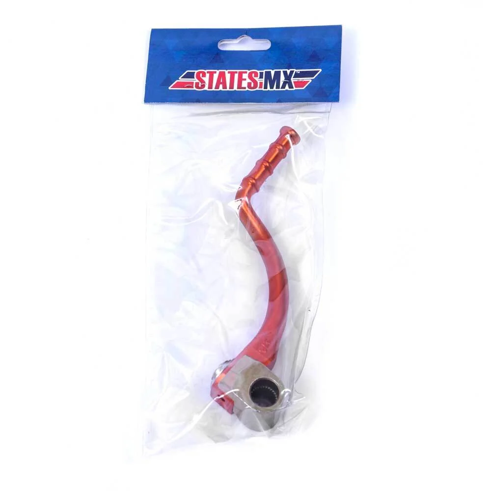 States MX 70-HKS-117E Forged Alloy Kickstart Lever Orange for KTM 50 SX 09-16 - Image 2