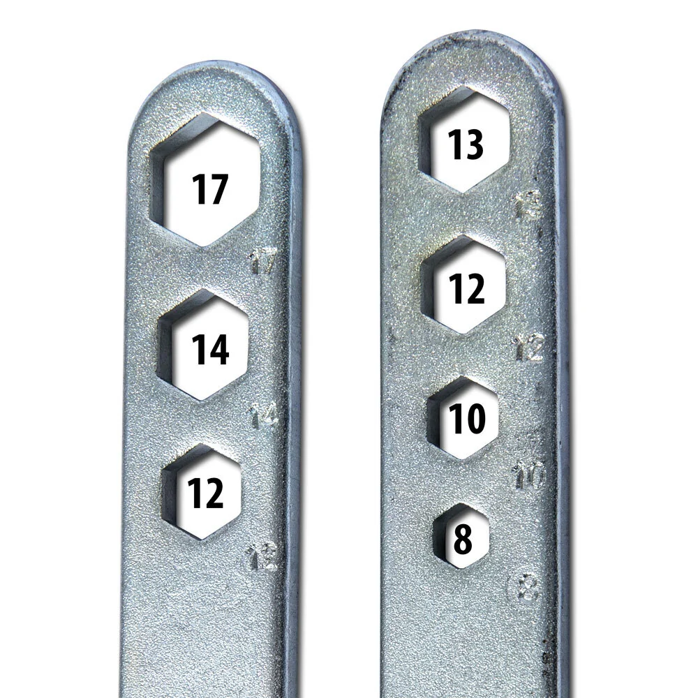 States MX 70-HTC-34 Tyre Lever Combo Set of 2 Levers w/Hex Socket Cut-Outs - Image 3