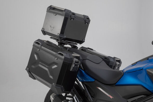 SW-Motech SW-ADV0169975001-S TRAX ADV Silver Adventure Luggage Set for Honda NC750 S/NC750 SD/NC750 X/NC750 XD 16-Up - Image 2