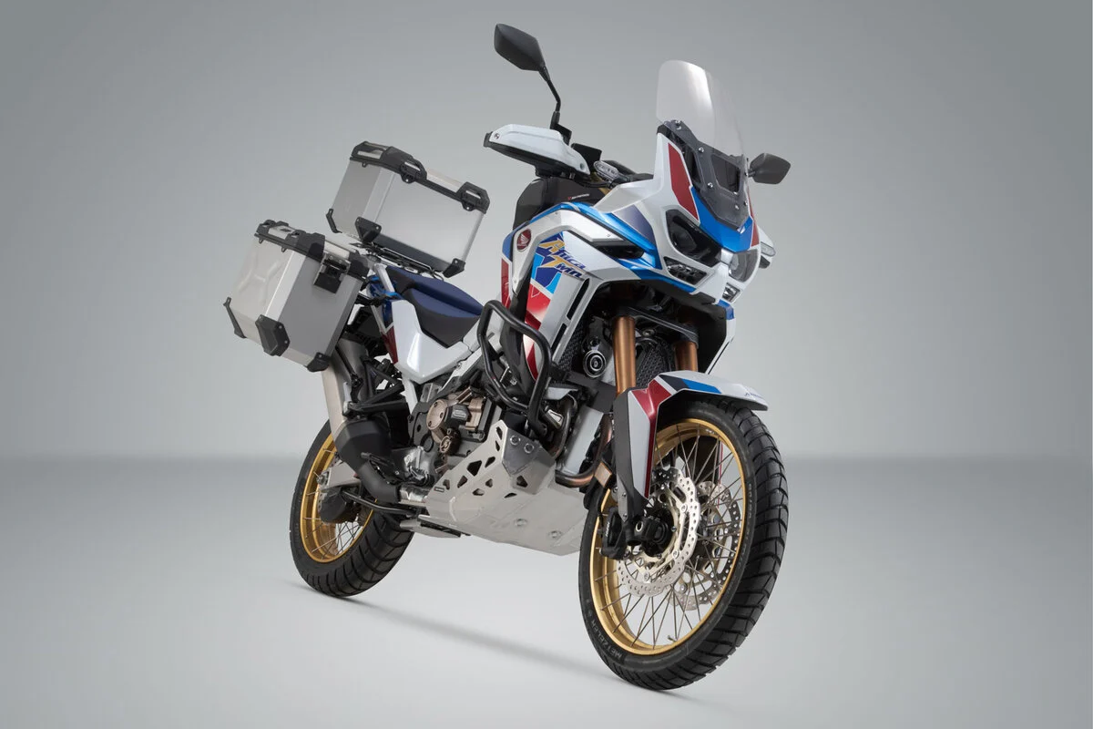 SW-Motech SW-ADV0194275001-S TRAX ADV Silver Adventure Luggage Set for Honda CRF1100L Africa Twin/Adventure Sports 19-Up w/OEM Rack - Image 2