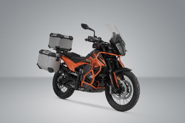 SW-Motech SW-ADV0452175001-S TRAX ADV Silver Adventure Luggage Set for KTM 790 Adventure/R 19-Up/890 Adventure/R 20-Up - Image 2