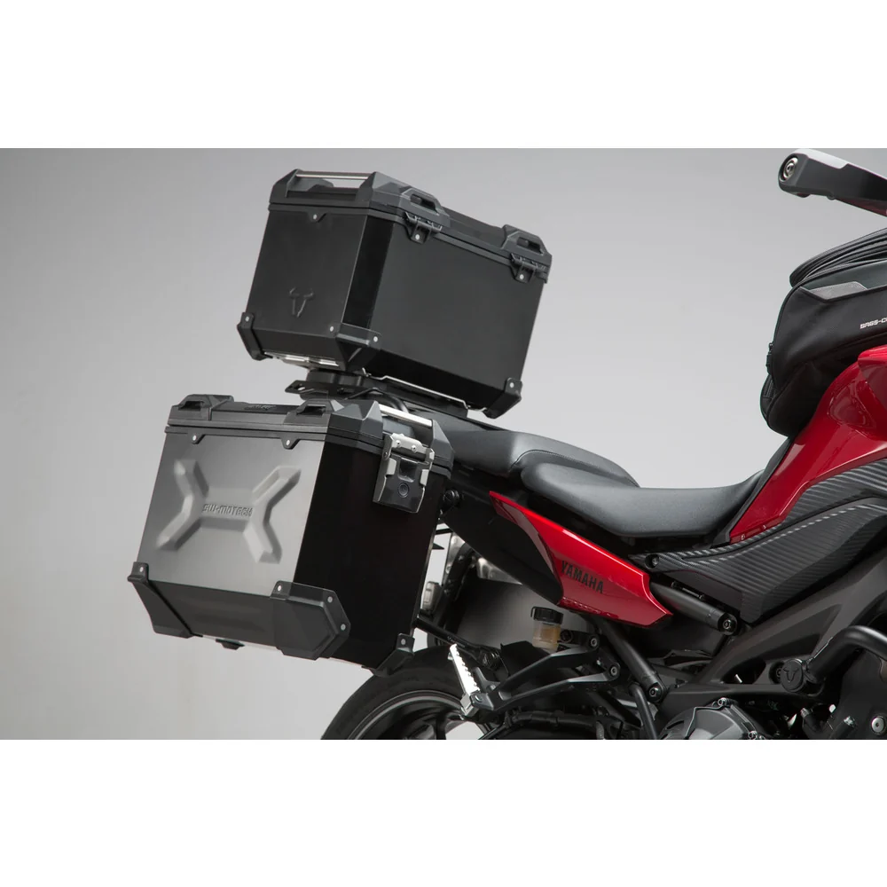 SW-Motech SW-ADV0687175000-S Silver Adventure Luggage Set for Yamaha MT-09 Tracer/Tracer 900GT 17-20 - Image 2