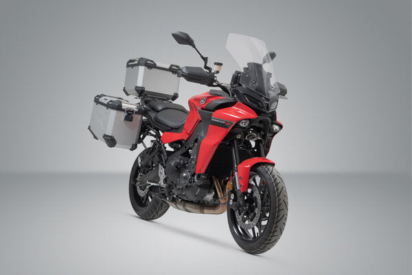SW-Motech SW-ADV0692175000-S TRAX ADV Silver Adventure Luggage Set for Yamaha Tracer 9/Tracer 9 GT 20-Up/Tracer 9 GT+ 22-Up - Image 2