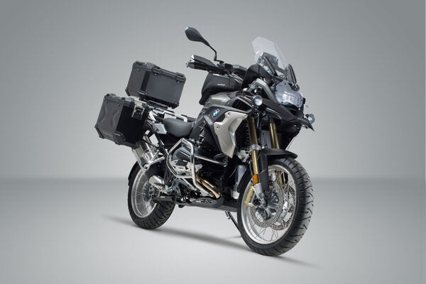 SW-Motech SW-ADV0766475001-S TRAX ADV Silver Adventure Luggage Set for BMW R 1200 GS 12-18/R 1250 GS 18-Up - Image 2