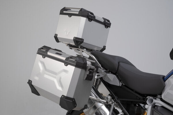 SW-Motech SW-ADV0766475200-S TRAX ADV Silver Adventure Luggage Set for BMW R 1200 GS LC Adventure 13-18/R 1250 GS Adventure 18-Up - Image 2