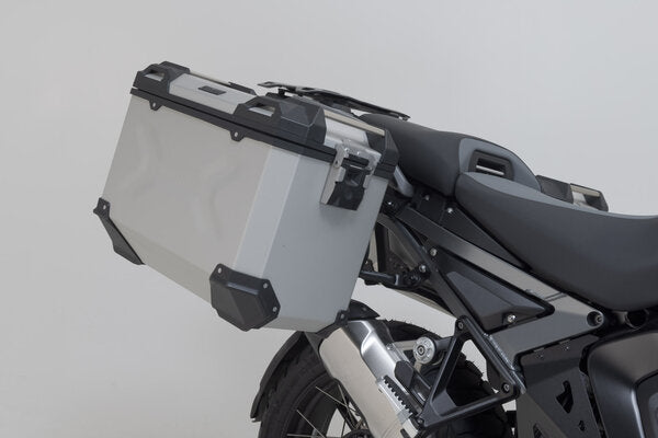 SW-Motech SW-ADV0797675100-S TRAX ADV Silver Adventure Luggage Set for BMW R 1300 GS Adventure 24-Up w/BMW Top Case Holder - Image 3