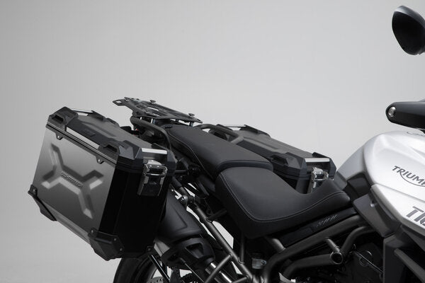 SW-Motech SW-ADV1174875001-S TRAX ADV Silver Adventure Luggage Set for Triumph Tiger 800 10-Up - Image 2