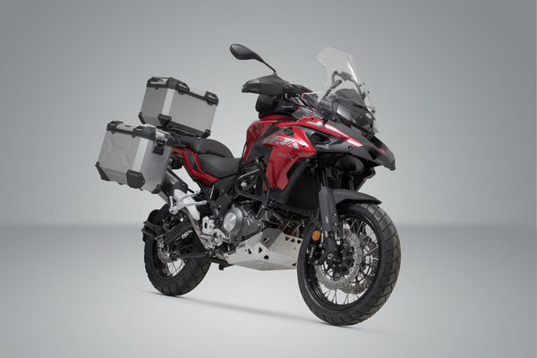 SW-Motech SW-ADV1980675000-S TRAX ADV Silver Adventure Luggage Set for Benelli TRK 502 X 18-Up - Image 2