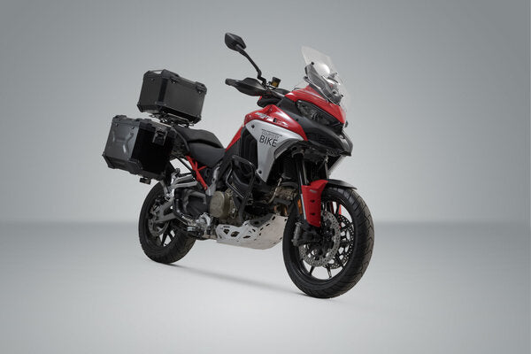 SW-Motech SW-ADV2282276001 Adventure Protection Set Black for Ducati Multistrada V4 20-Up