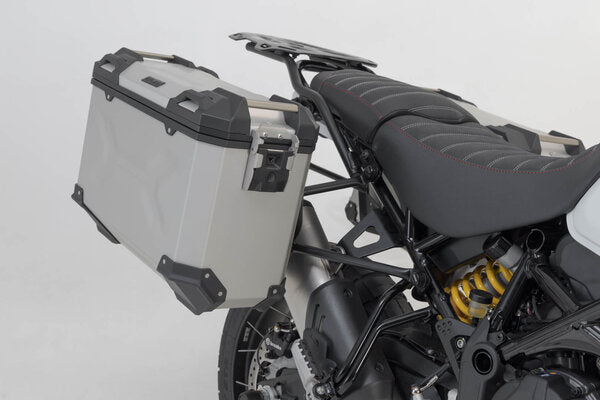 SW-Motech SW-ADV2299575000-S TRAX ADV Silver Adventure Luggage Set for Ducati DesertX 22-Up/DesertX Rally 23-Up - Image 3